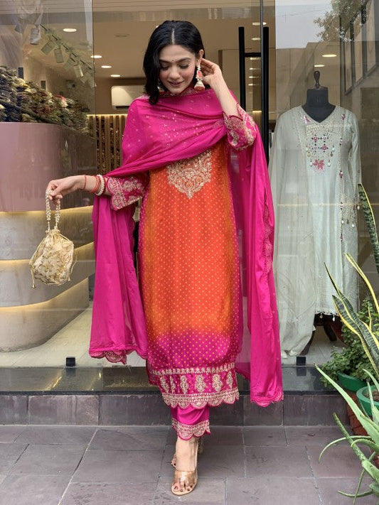 Beautifully designed that seamlessly combines tradition kurta set