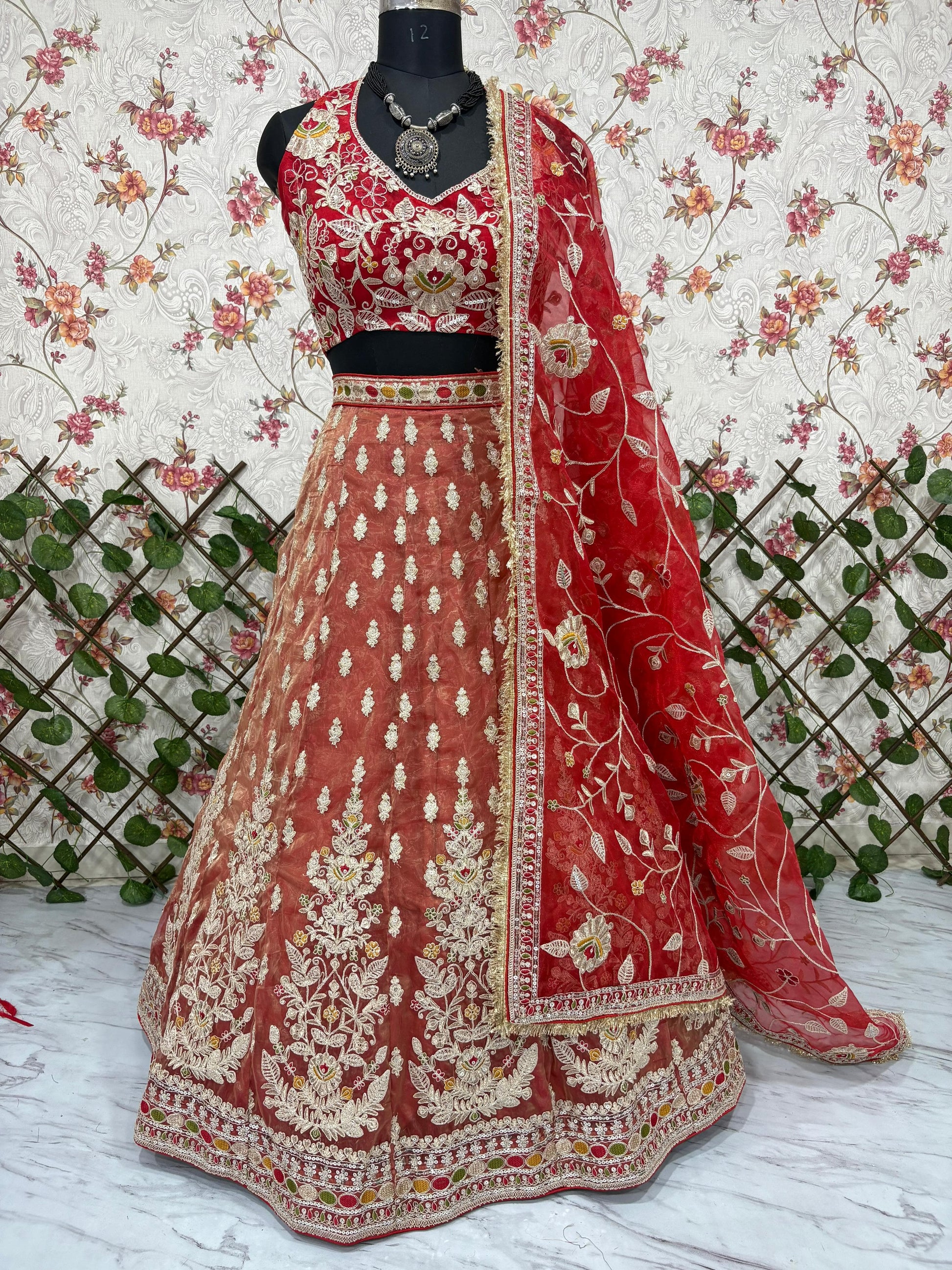 Bridal Wear With Heavy Work Lehenga Choli