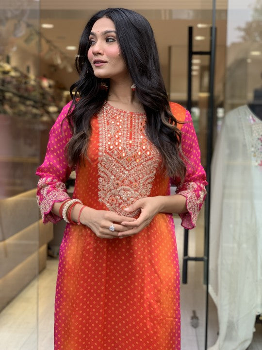 Beautifully designed that seamlessly combines tradition kurta set