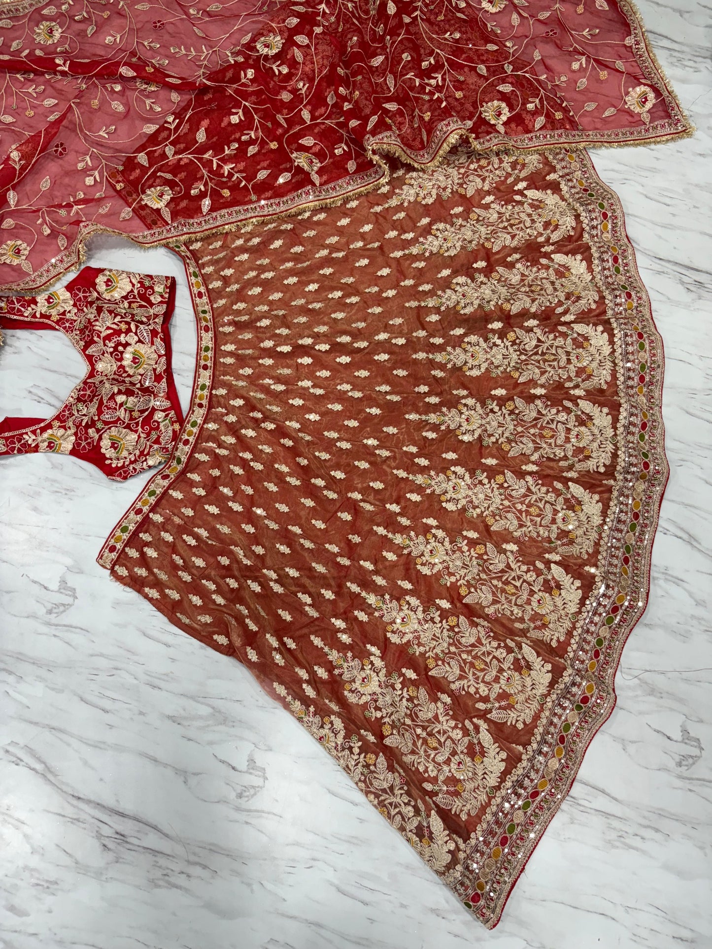 Bridal Wear With Heavy Work Lehenga Choli