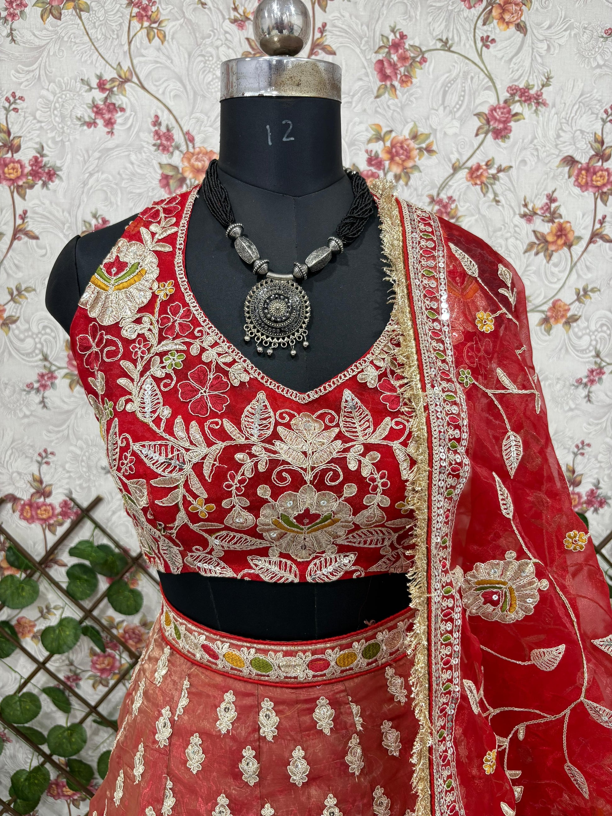 Bridal Wear With Heavy Work Lehenga Choli