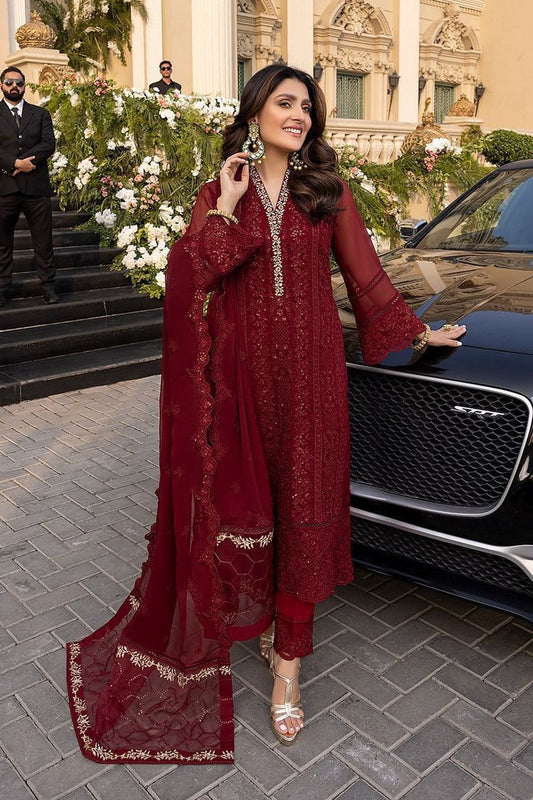 Mesmerizing Sequence Work Maroon Color Salwar Suit