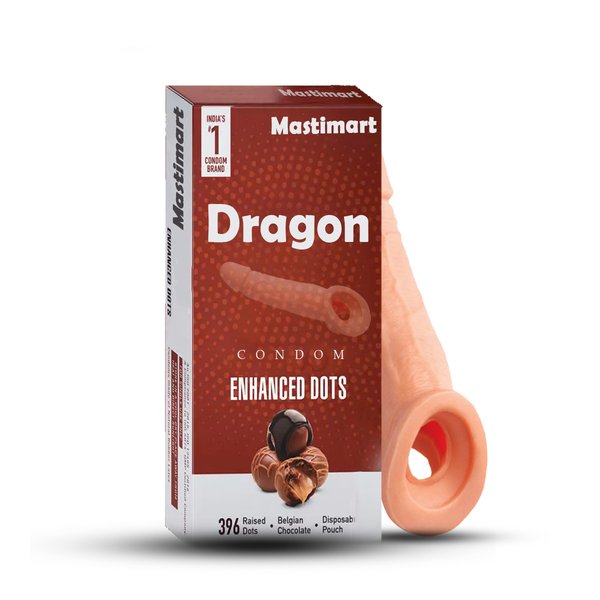 Dragon Silicone Reusable Condom 6 Inch