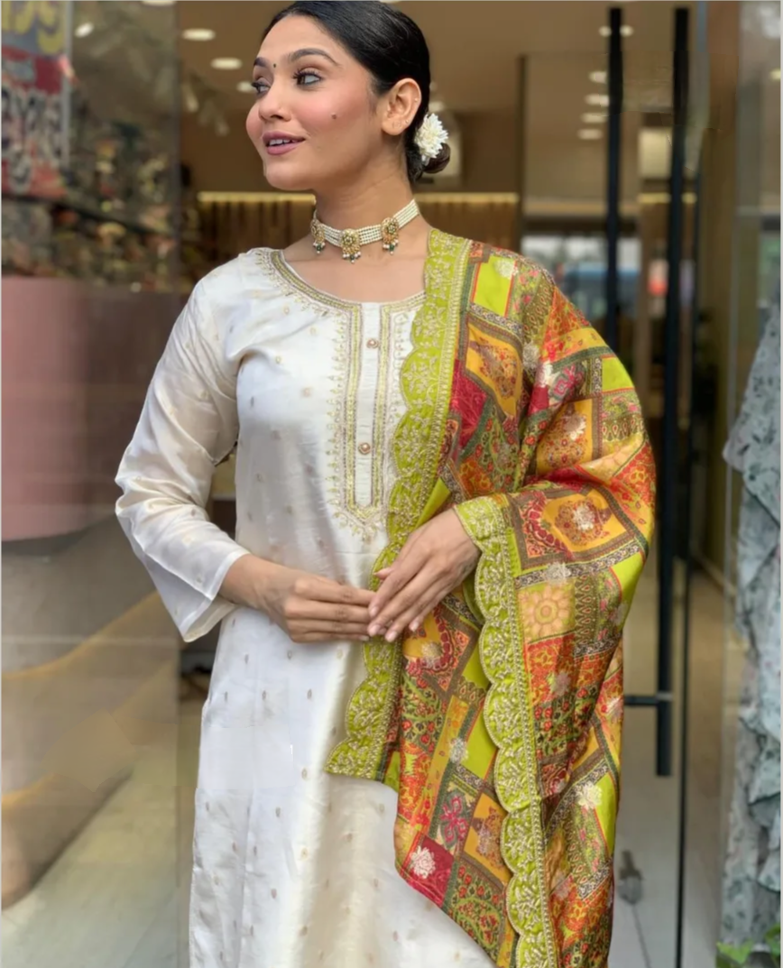 Beautifully designed that seamlessly combines tradition kurta set