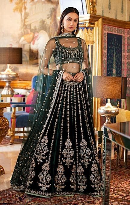 Fancy Floral Party wear Lehenga Choli