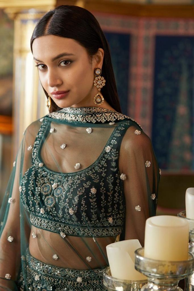 Fancy Floral Party wear Lehenga Choli