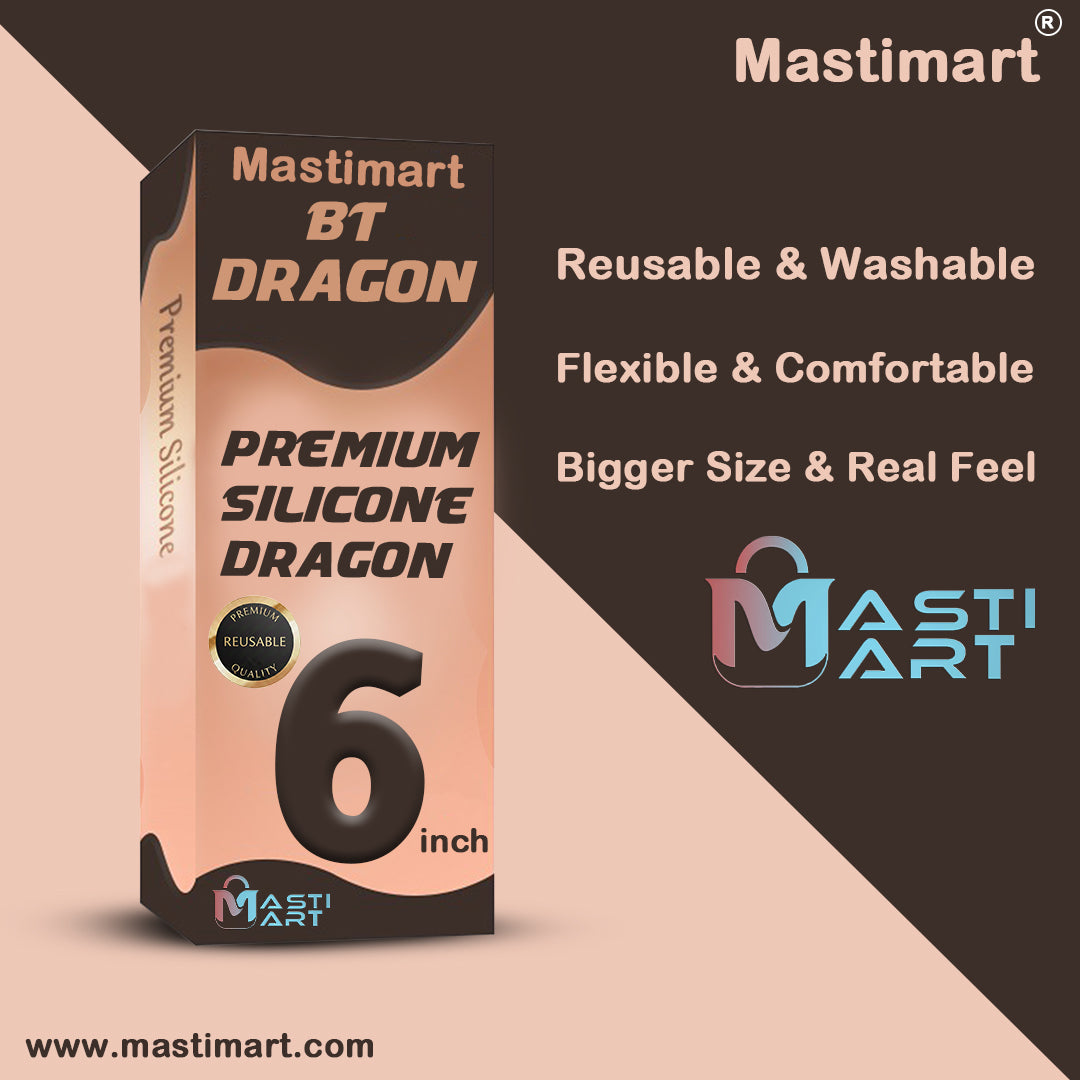 Dragon Silicone Reusable Condam 8 Inch