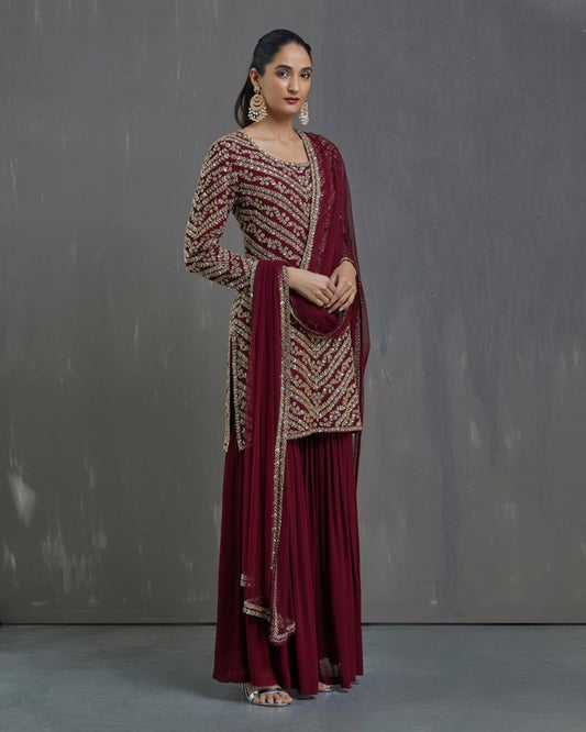 INVALUABLE-EMBROIDERED-MAROON-SALWAR-SUIT