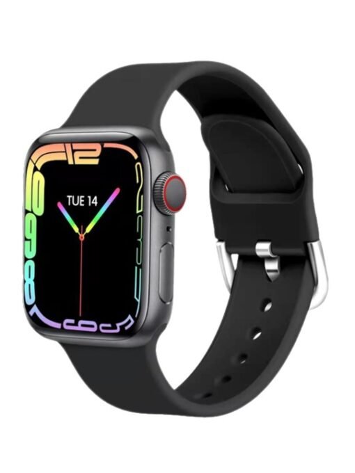 W6 Smart Watch With Multiple Sports Modes, Bt Calling And Wireless Charging (1.69 Hd Inch Display) (Black)