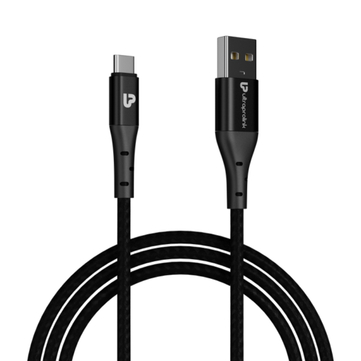 Usb A- Type C Fast Charging Cable 1.5M Zoom 65W Ul1097Blk-0150