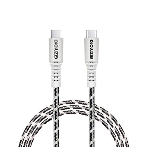 Wcc65 Type-C To Type-C Fast Charging Cable  Preum Braided 65W Output 20000 Bend Lifespan Superior Copper Wire 480Mbps Data Transfer Charge  Sync Cable