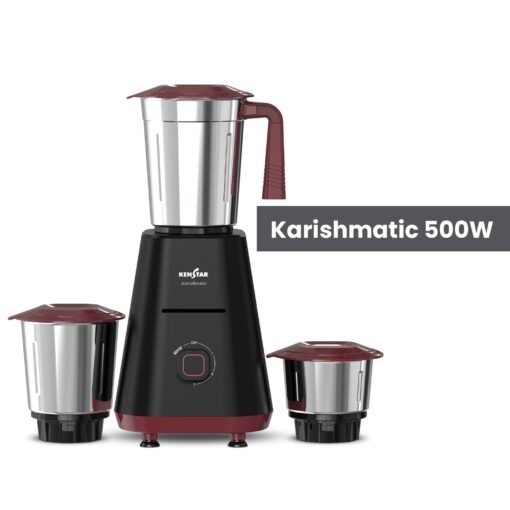 Karishmatic 500W, 3 Jar, Mixer Grinder