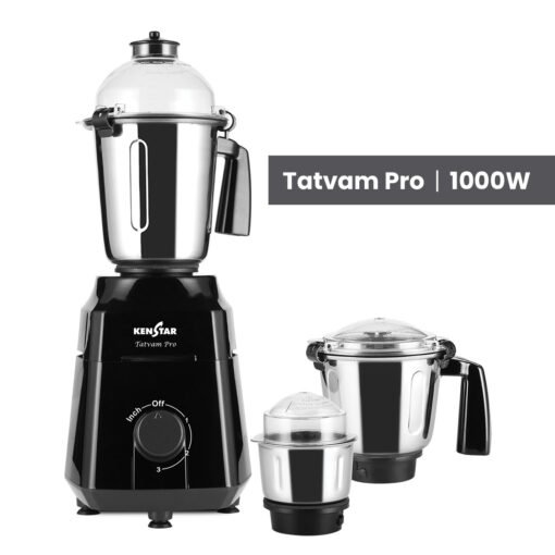 Tatvam Pro 1000W, 3 Jar, Mixer Grinder