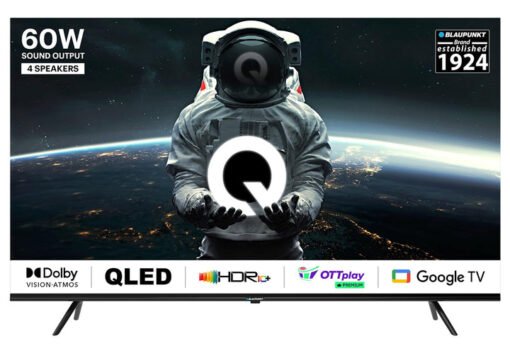 189 Cm 75 Inches Matrix Series 4K Ultra Hd Smart Qled Google Tv 75Mt5044 Black