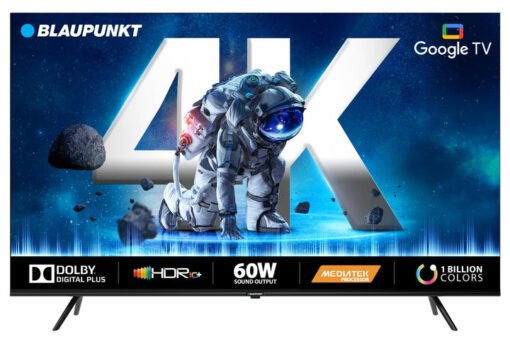 126 Cm 50 Inches Cyber Sound G2 Series 4K Ultra Hd Led Google Tv 50Csgt7022 Black