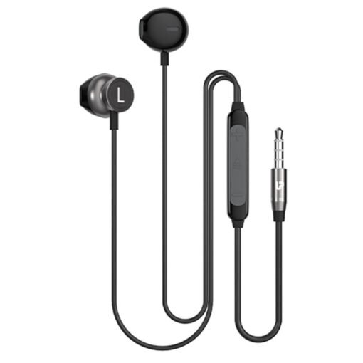 Mobass Hands Free Metal Earphones With C 1.2M Um1129Blk